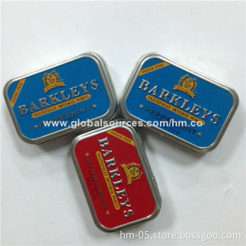 Mint Tin Cans with Environment-friendly Raw Material, Fully Recyclable